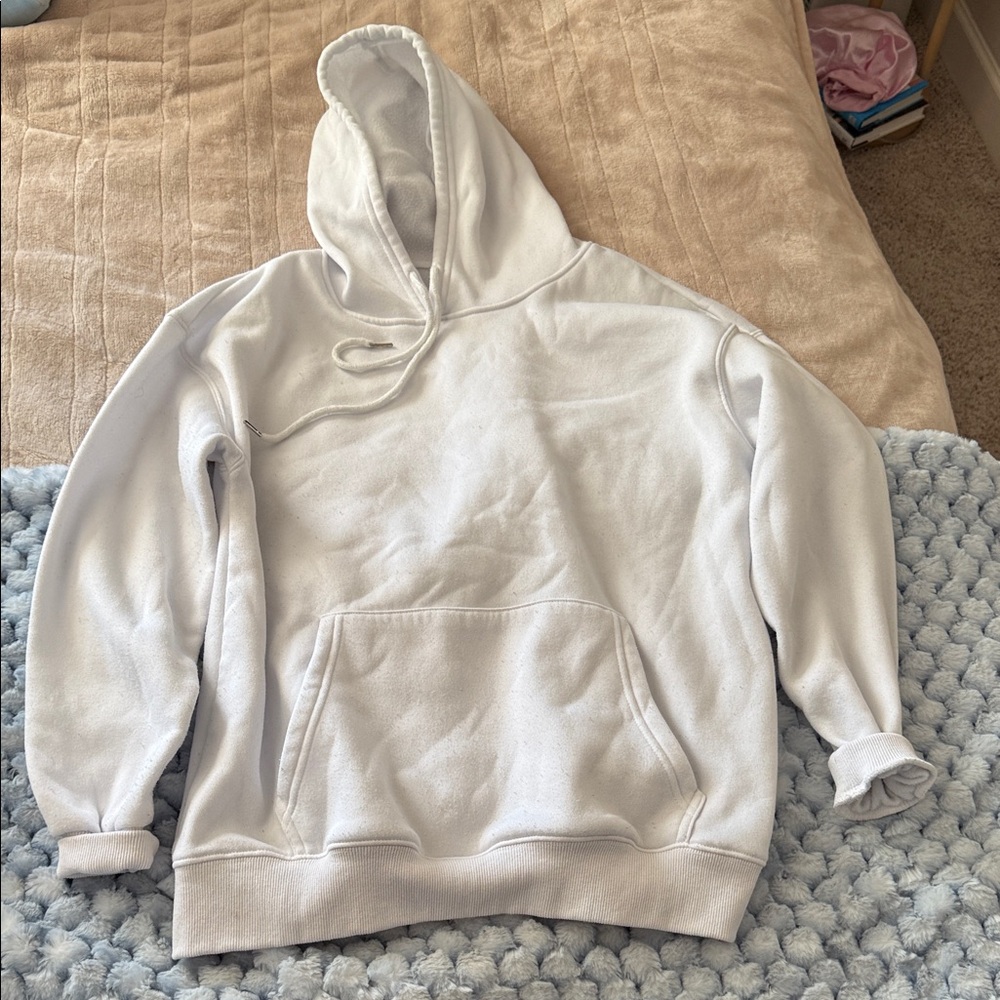 Cozy White Hoodie